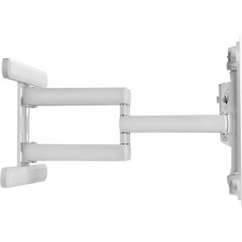Supporto a Parete in Alluminio Premium InLine Muro 80”, 70 kg, Bianco
