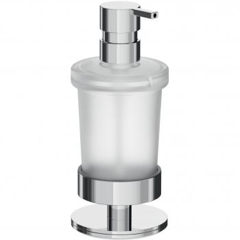 Dispenser sapone Touch cromo lucido / vetro