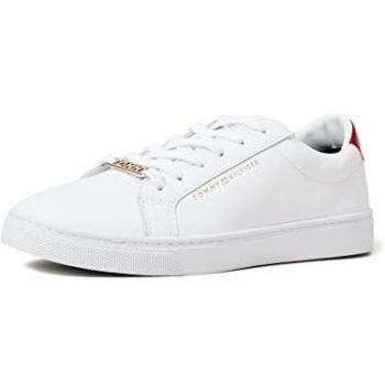 Tommy Hilfiger Damen Essential Sneaker, Weiß