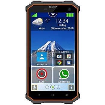Beafon Smartphone 4G Outdoor X5 X5 16 GB 5 Pouces Double SIM Propre au Fabricant 8.0 Mill. Pixel Rouge