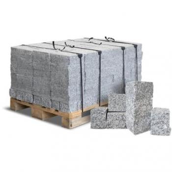 Galamio Granitpflasterklein – gesägt & geflammt, 1 Palette (1000 kg)