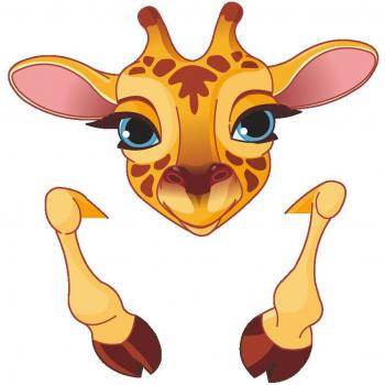 Kids' Cartoon Animal Wall Decals for Switches