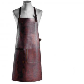 Tablier chef cuir haute résistance à poches