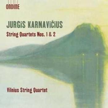 Jurgis Karnavicius: The First Two String Quartets