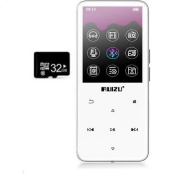 Reproductor de música RUIZU D10 con pantalla de 2.4 pulgadas