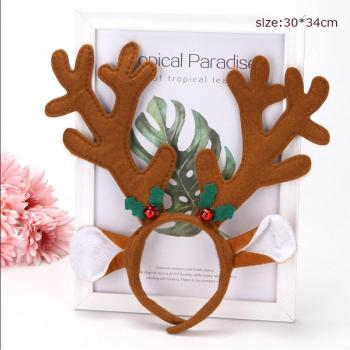 Merry Christmas Elk Antler Hair Accessories