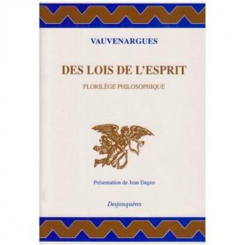 Des lois de l'esprit