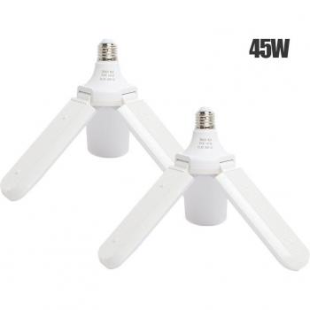 Luz LED Superbrillante 45W con Ventilador