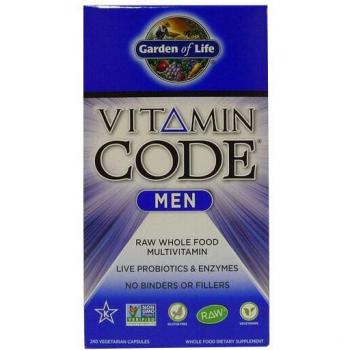 Garden of Life Men’s Power Code – 240 Vegetarian Capsules