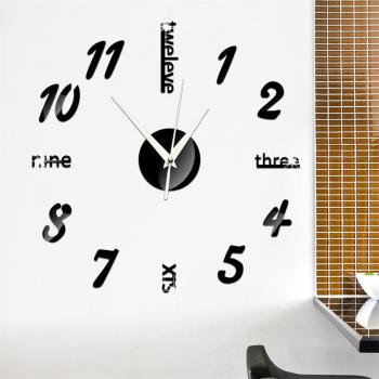 Horloge Murale 3D Grande Chronologie