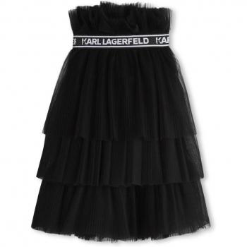 Jupe midi noire pour fille 3A
