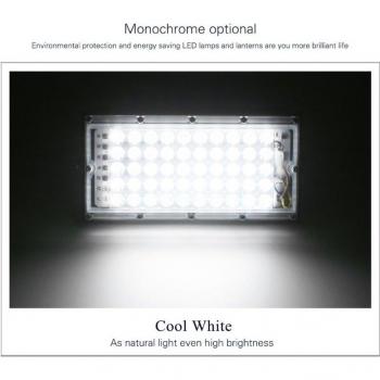 Garten Flutlicht 50W mit RGB-Funktion