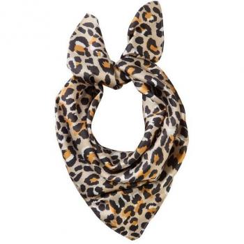 Laura Scott Safari‑Style Halstuch in Leoparddruck