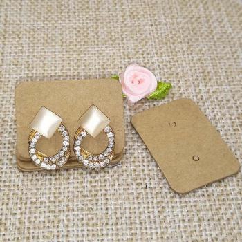 Tarjetas de Joyería con Diseño Perla 3,5*2,5 cm