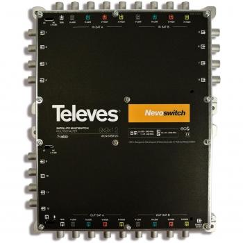 Televes MS 912C Guss‑Multischalter – 12‑Stufen, NEVO, 22,90 cm (9)