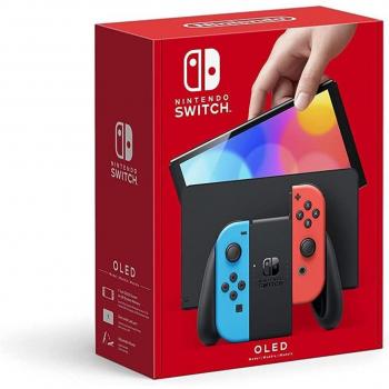 Nintendo Switch OLED Neón Azul y Rojo