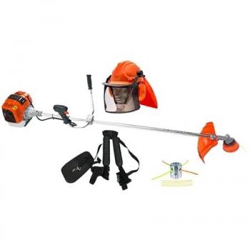 SAKAWA 48 cc Dopellenkerf (Benzin) – 28 mm Bar + Helm+Aluminiumkopf