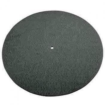 Accessorio giradischi OMNITRONIC slipmat anti‑statico bianco