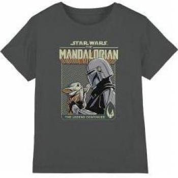 Kids' Grogu Adventure Tee – 3 to 4 Years, Charcoal