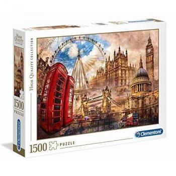 Puzzle 1500 Piezas Vintage Londres