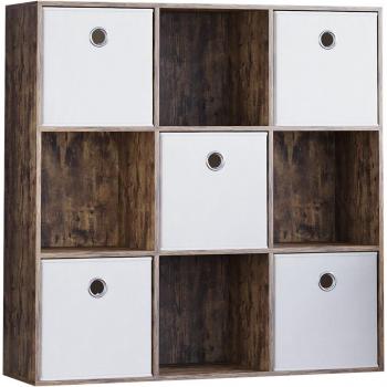 Denver Grey Nightstand with 2 Drawers