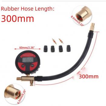 Medidor de Neumáticos 0‑200 PSI – Versión Cobre