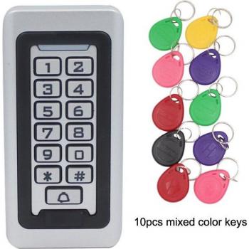 125Khz RFID Access Control System with Waterproof Keypad for 2000 Users