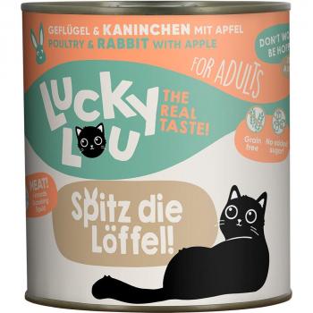 Comida húmeda para gatos Lucky Lou Adult 6 x 800 g