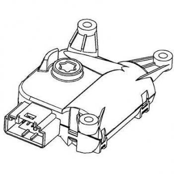 Mercedes-Benz Mixing Valve Adjustment Element AA 000P
