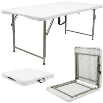 White 4ft Folding Trestle Table