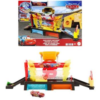 Disney Cars 20-inch Auto Wasstraat Met Veranderende Kleuren