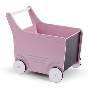 Passeggino in Legno Childhome Rosa