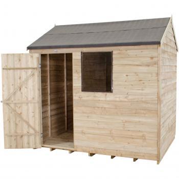 Pressure Treated Overlap Reverse Apex Shed