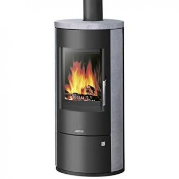 JUSTUS Austin Kaminofen 7 kW Speckstein Schwarz