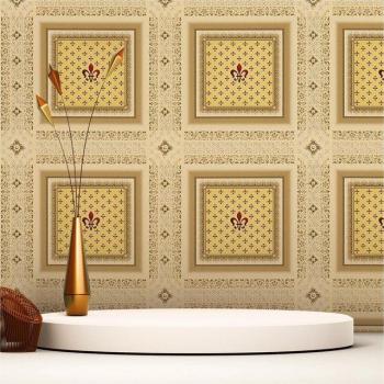 Tino M1 Tadessi Vliestapete 2396 – Rot‑Beige Design
