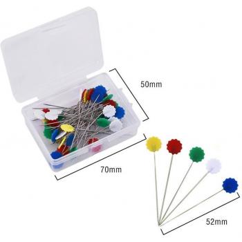 Alfileres DIY para Bordado y Manualidades – Pack de 50