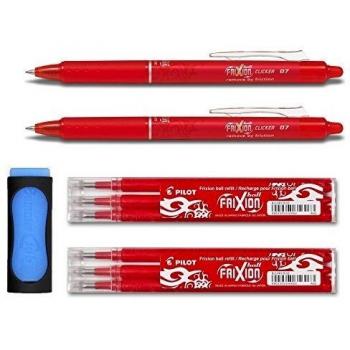 Pilot Frixion Ball Clicker 0.7 mm Red Ink