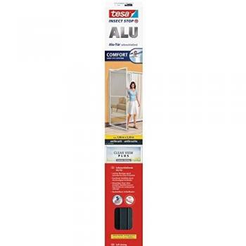 Tesa Fliegengitter ALU Comfort Tür anthrazit, 1m:2,2m