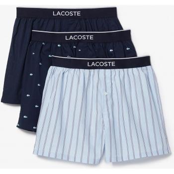 Boxers Lacoste Underwear Blue Black, taille M