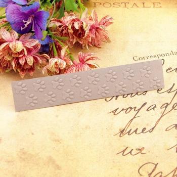 15x3CM Paw Print Card Making Folder