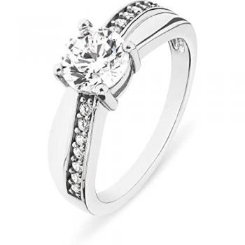 FAVS Damenring 1 ct aus 925er Silber