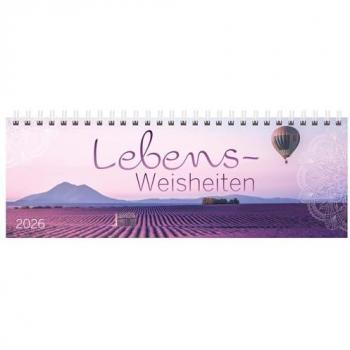 Tischquerkalender Trend Lebensweisheiten 2026