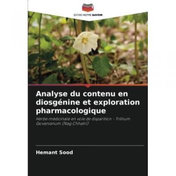 Sood, Hemant: Analyse du contenu en diosgénine et exploration pharmacologique