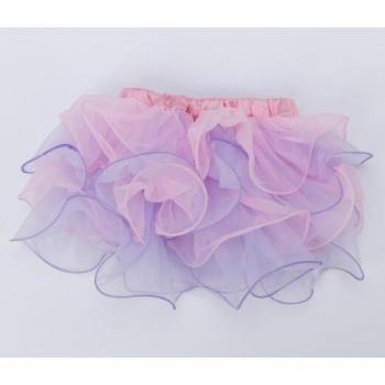 Baby Girl Chiffon Skirt with Ruffles