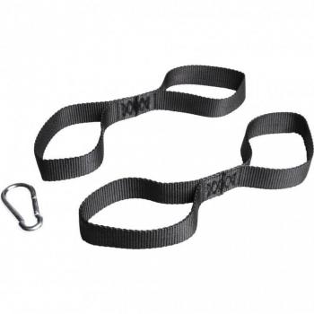 Battle‑Rope Befestigungsschlaufen – 2 Pack, Karabiner, rutschfestes Nylon, Max. 400 kg