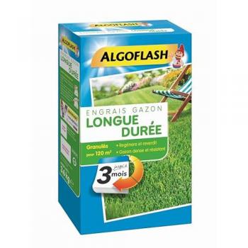 ALGOFLASH Fertilisation Gazon Durable 90 Jours – 3,6 kg