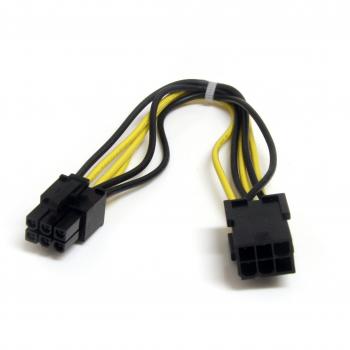 Adaptateur d'alimentation PCI-Express mâle/femelle 6 broches