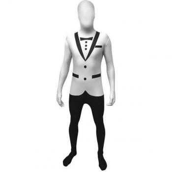 Tuxedo Morphsuit weiß