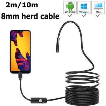 Minicámara de Búsqueda HD 8mm con Cable USB 1,5m/10m