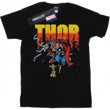 Marvel Jungen T-Shirt Thor Pixel-Design 12-13